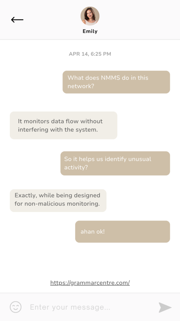Non-Malicious Monitoring System